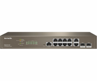 Tenda TEG5312F - L3 Managed Gigabit Switch, 10x RJ45 10/1...