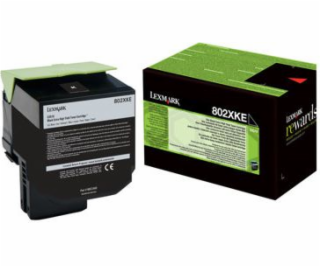 Toner Lexmark 80C2XKE Black Oryginał  (80C2XKE)