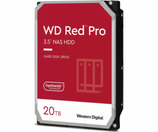 WD RED Pro NAS WD201KFGX 20TB SATAIII/600 512MB cache, 26...