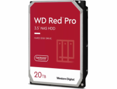 WD RED Pro NAS WD201KFGX 20TB SATAIII/600 512MB cache, 268 MB/s, CMR