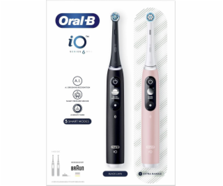 Oral-B iO6 Series Duo Pack Black/Pink