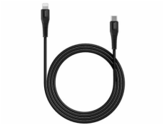 CANYON nabíjecí kabel Lightning MFI-4, Power delivery 18W, Apple certifikát, délka 1.2m, černá