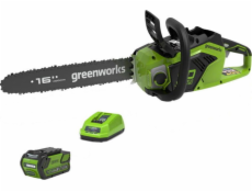 Greenworks GD40CS18 chainsaw Black Green