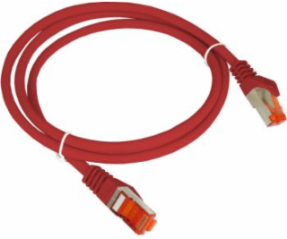 AVIZIO KKS6CZE0.25 sieťový kábel Red 0.25 m Cat6 F/UTP (FTP)