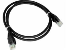 A-LAN KKU6ACZA1.0 networking cable Black 1 m Cat6a U/UTP (UTP)