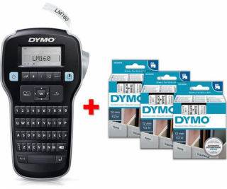 Dymo LabelManager 160 QWERTY +3xS0720530 Tlačiareň samole...