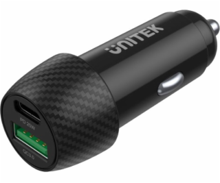 Unitek P1400 Car charger 38W USB-A USB-C QC 3.0