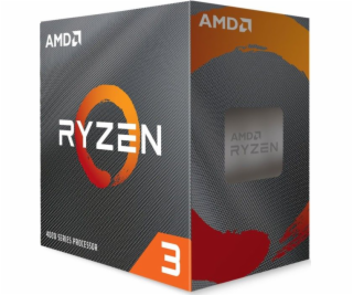 CPU AMD RYZEN 3 4100, 4-core, 3.8GHz, 6MB cache, 65W, soc...