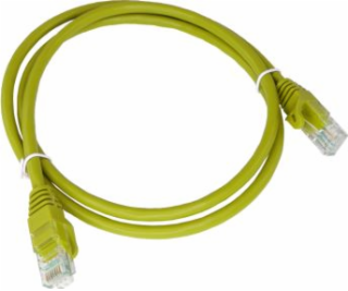 Alantec Patch-cord U/UTP kat.6 PVC 0.25m żółty ALANTEC