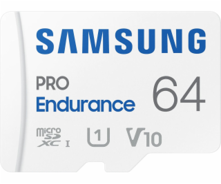 Samsung micro SDXC karta 64GB PRO Endurance + SD adaptér