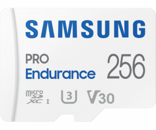 Samsung micro SDXC karta 256GB PRO Endurance + SD adaptér