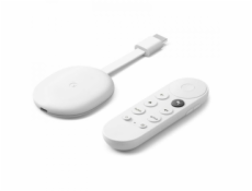 Google Chromecast 4 s Google TV GA01919-US - POŠKOZENÝ OBAL - MMC/ HD/ USB-C/ HDMI/ Wi-Fi/ Google Android TV OS/ USB adaptér/ bílý