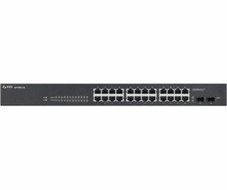 Zyxel GS1900-24 v2 26-port Gigabit Web Smart switch, 24x ...