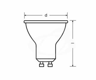 Ledvance Żarówka LED GU10 VALUE PAR16 80 60 6,9W/840 230V...