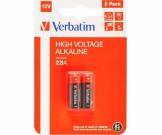 VERBATIM Alkalické baterie 23AF (MN21/ A23/ 23AE ) 12V 2 Pk