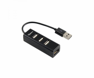 Sbox H-204 USB 4 Ports HUB Black