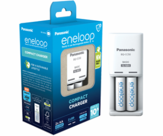 Panasonic Eneloop Compact Charg. BW-CC50 inkl. 2xAA K-KJ5...