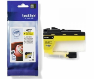 Brother originální ink LC-427Y, yellow 1500str., Brother ...