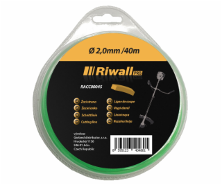 Riwall PRO Žací struna pr. 2mm, délka 40m, čtvercový průřez