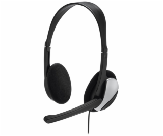 HAMA headset PC Office stereo HS-P100/ drátová sluchátka ...