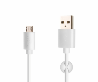 Fixed 2m microUSB kab, bílý FIXD-UM2M-WH