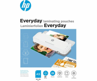 HP Folie laminacyjne HP EVERYDAY, A5, 80 mic, 25 szt., pr...