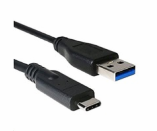 C-TECH kabel USB 2.0 AM na USB-C (AM/CM), 1m, černá