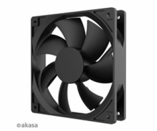 AKASA ventilátor Smart Black, 12cm fan, HD bearing