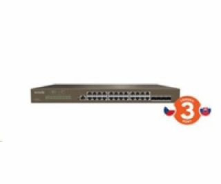 Tenda TEG5328F - L3 Managed Gigabit Switch, 24x RJ45 10/1...