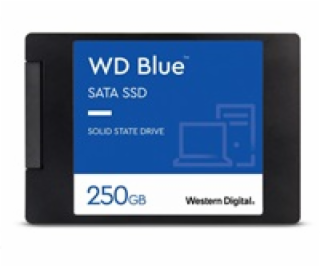 WD BLUE SSD 3D NAND WDS250G3B0A 250GB SA510 SATA/600, (R:...