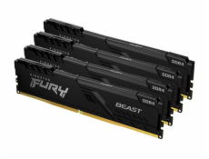 KINGSTON 32GB 3200MHz DDR4 CL16 DIMM (Kit of 4) FURY Beast Black