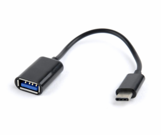 Gembird adaptér OTG USB 2.0 (F) / USB-C (M), kabel 0,2m),...