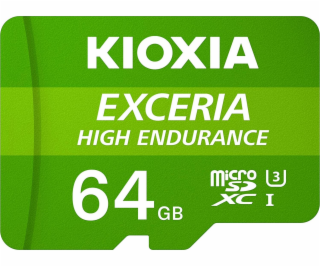 Karta Kioxia Exceria High Endurance MicroSDXC 64 GB Class...