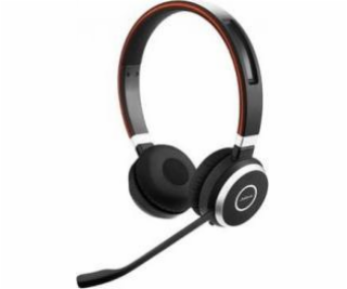 Jabra Evolve 65 SE/Stereo/BT/Bezdrát/MS/Černá-červená