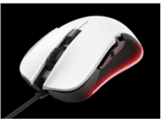 TRUST myš GXT 922 YBAR Gaming Mouse, optická, USB, bílá