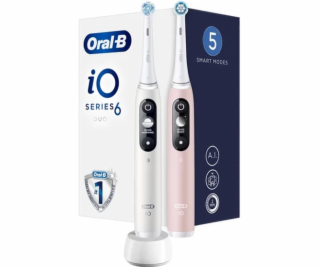 Oral-B Szczoteczka magnetyczna iO Series 6 Duo 2 szt. Whi...