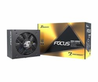 Zdroj 850W, SEASONIC FOCUS GM-850 GOLD (SSR-850FM), retail