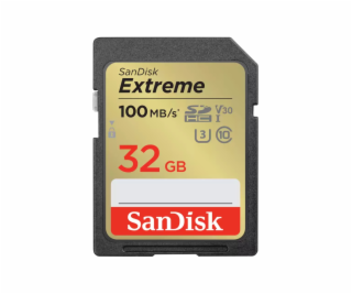 SanDisk Extreme/SDHC/32GB/100MBps/UHS-I U3 / Class 10