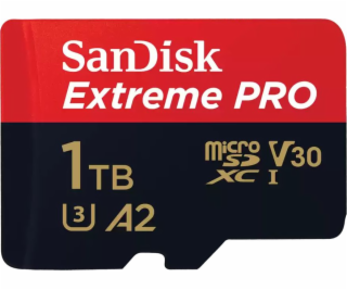 SanDisk microSDXC 1TB Extreme Pro A2 C10 V30 UHS-I U3