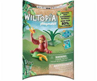 71074 Wiltopia Junger Orang-Után, Konstruktionsspielzeug