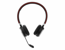 Jabra Evolve 65 SE/Stereo/BT/Bezdrát/MS/Stand/Černá-červená