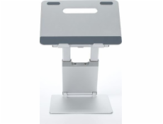 POUT Eyes3 Lift - Aluminium telescopic laptop stand  silver grey