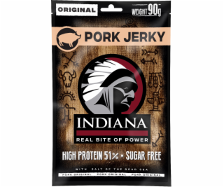 INDIANA Jerky vepřové Original ZIP 90g