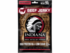 INDIANA Jerky hovězí Hot & Sweet ZIP 90g