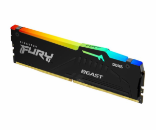 DIMM DDR5 32GB 5200MT/s CL40 KINGSTON FURY Beast Black RGB