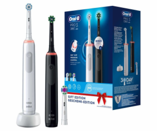 Oral-B PRO 3 3900 Duopack Black-White Edition        JAS22