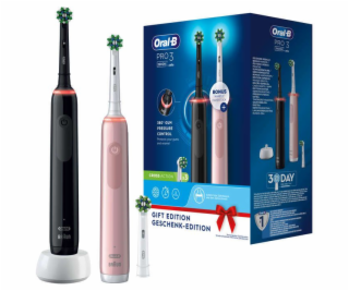 Oral-B Pro 3 3900 Duo Black & Pink