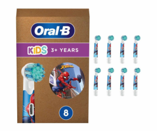 Oral-B Kids Spiderman 8er, Aufsteckbürste