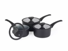 Russell Hobbs RH02131EU7 Crystaltech tall saucepan set 3pcs