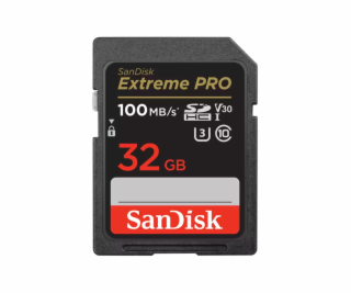 SanDisk SDHC karta 32GB Extreme PRO (100 MB/s Class 10, U...